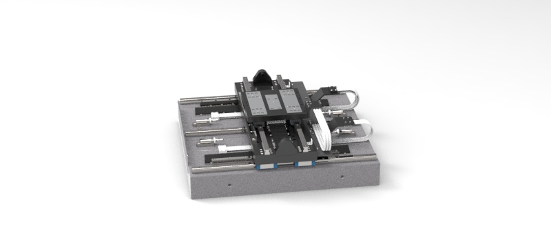 E-GLMT-XY (High Precision Linear Motor Stage) XY لينئر موٽر اسٽيج3 (2)